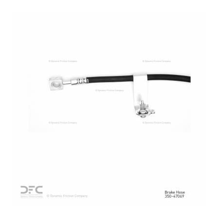 Dynamic Friction Co DFC Brake Hose - Dynamic Friction Company 350-47069 350-47069